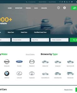 Rent a Car Web Paket 4