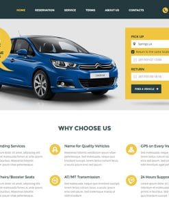 Rent a Car Web Paket 5