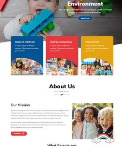 Anaokulu Web Tasarım 7