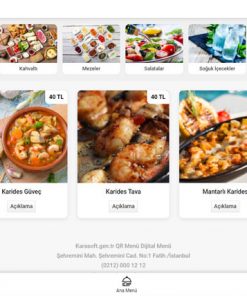 Kafe, Restoran ve Oteller İçin Yeni Nesil QR Menü