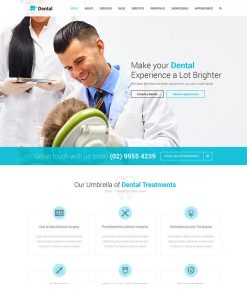 Diş Hekimi Web Sitesi Tasarımı