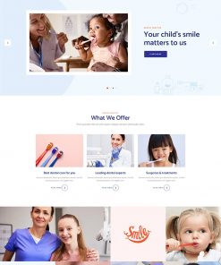 Diş Hekimi Web Sitesi Tasarımı 7