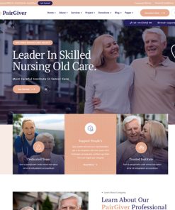 Bakım ve Huzurevi Web Sitesi Tasarımı 4