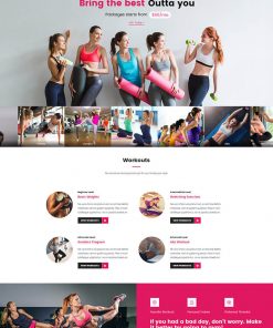 Spor Salonu Web Tasarım 14