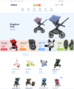 Bebek Araç Gereçleri Web Tasarım