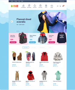 Bebek Çocuk Kıyafetleri Web Tasarım