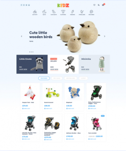 Bebek Çocuk Oyuncakları Web Tasarım