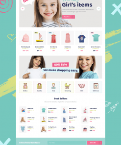 Çocuk E-Ticaret Web Tasarım 3