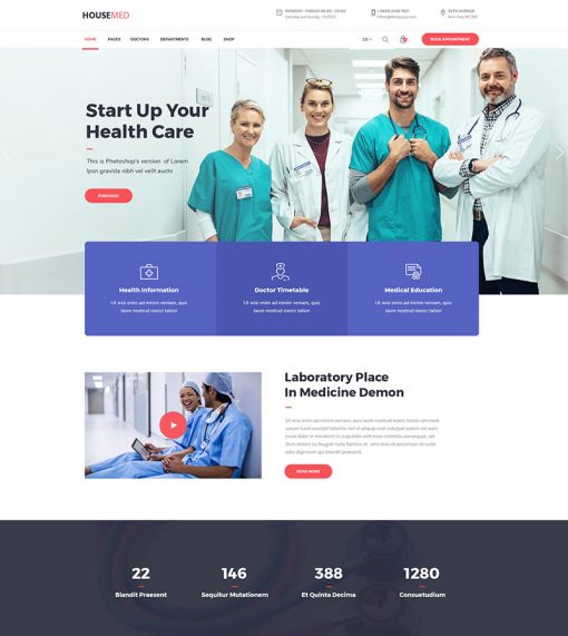Hastane Klinik Özel Muayenehane Web Tasarım