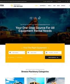 İnşaat Hafriyat Web Sitesi Tasarımı