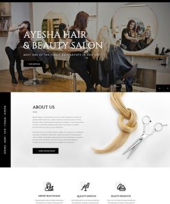 Kuaför ve Güzellik Salonu İnternet Sitesi