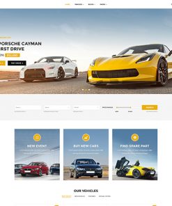 Oto Galeri Web Sitesi Tasarımı