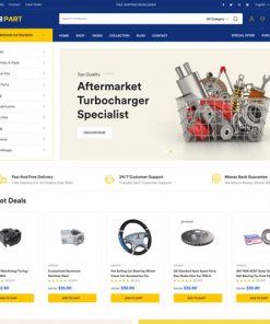 Otomobil Yedek Parça E-Ticaret Web Tasarım