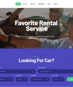 Rent A Car Web Tasarım