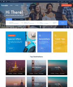 Tati̇l & Seyahat E-Ti̇caret Web Tasarım