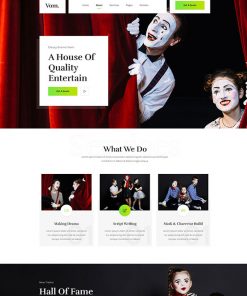 Tiyatro Web Sitesi Tasarımı