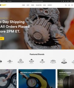 Yedek Parça E-Ticaret Web Tasarım