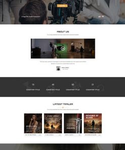 Yönetmen Web Sitesi Tasarımı 2