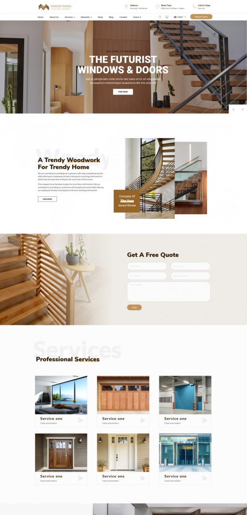 Dubleks Ahşap Merdiven Web Sitesi Tasarımı