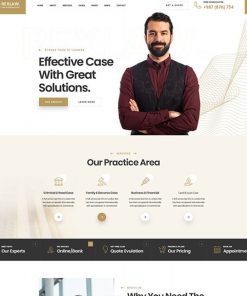 Hazır Avukat Web Sitesi Tasarımı