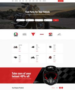 Motosiklet Aksesuarları Web Tasarım