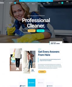 Profesyonel Temizlik Firması Web Tasarım