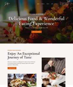 Aşçılık Web Tasarım