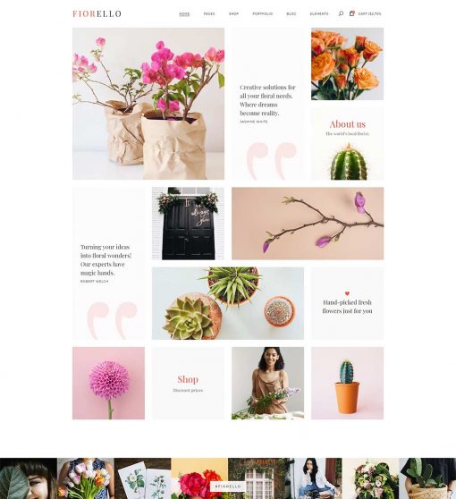 Çiçekçi Sitesi Web Tasarım