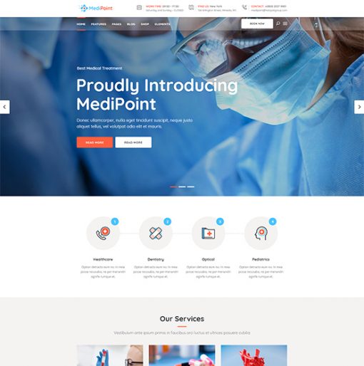 Hazır Doktor Web Sitesi Tasarımı
