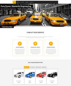 Hazır Taksi Durağı Web Sitesi Tasarımı