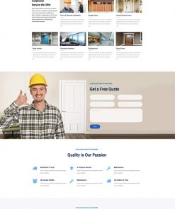 Ahşap Kapı ve Pencere Web Sitesi Tasarımı