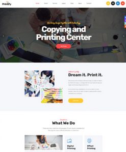 Matbaa Web Sitesi Tasarımı