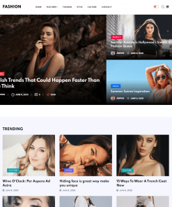 Moda Dergileri Web Sitesi Tasarımı