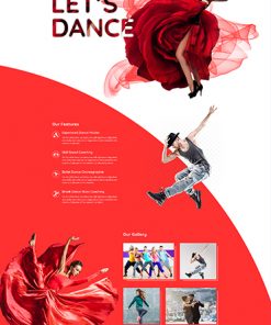Dans Kursu Web Sitesi Tasarımı