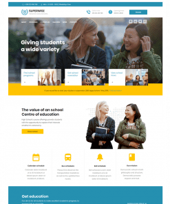 Dershane Web Sitesi Tasarımı