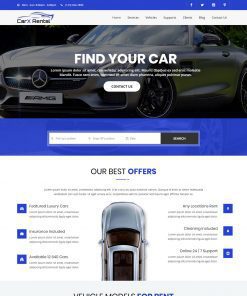 Filo Araç Kiralama İnternet Sitesi Tasarımı