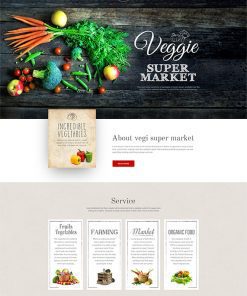 Organik Tarım Market İnternet Sitesi Tasarımı