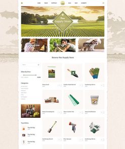 Tarım ve Hayvancılık Malzemeleri Web Tasarımı