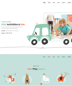 Anaokulu & Kreş Web Sitesi Tasarımı