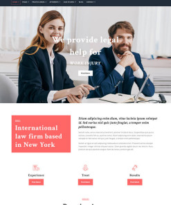 Avukat / Hukuk Web Sitesi Tasarımı