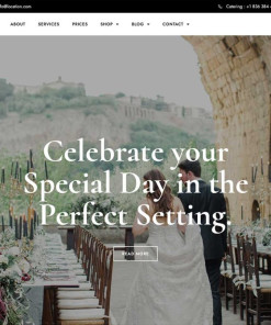 Düğün Salonu Web Sitesi Tasarımı