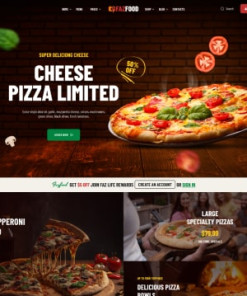 Pizzacı Web Sitesi Tasarımı