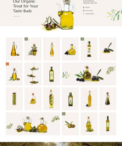 Zeytinyağı Üretimi Web Sitesi Tasarımı