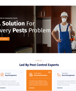 Böcek İlaçlama Web Sitesi Tasarımı