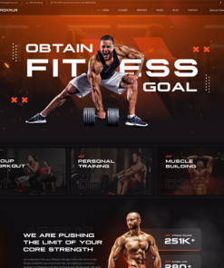 Spor Salonu Web Sitesi Tasarımı