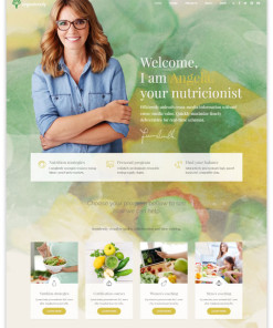 Diyetisyen Web Sitesi Tasarımı