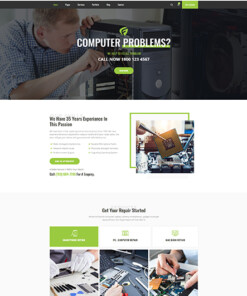 Bilgisayar Servisi Web Sitesi Tasarımı