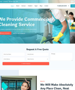 Dezenfeksiyon Web Sitesi Tasarımı