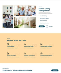 Özel Yaşlı Bakım Merkezi Web Sitesi Tasarımı