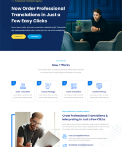 Vize ve Tercümanlık Şirketi Web Sitesi Tasarımı